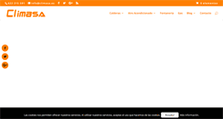 Desktop Screenshot of climasa.es
